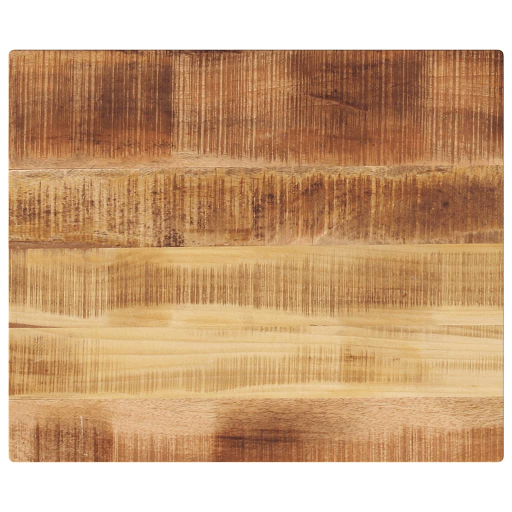 Blat Drewniany Mango Lity do Stolika Prostokątny Surowy 60x50x3,8 cm