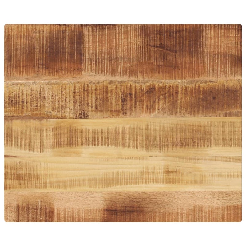 Blat Drewniany Mango Lity do Stolika Prostokątny Surowy 60x50x3,8 cm