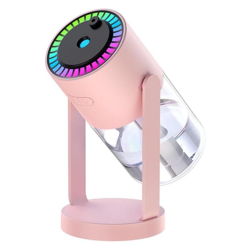 Nawilżacz powietrza Starry Sky – obrotowy, z lampkami Starry Sky, interfejsem USB – cichy, mały, wydajny