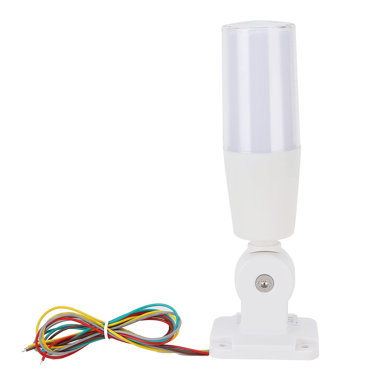 Składana lampa ostrzegawcza LED z obrotową głowicą, 3-kolorowy brzęczyk, sygnał alarmowy