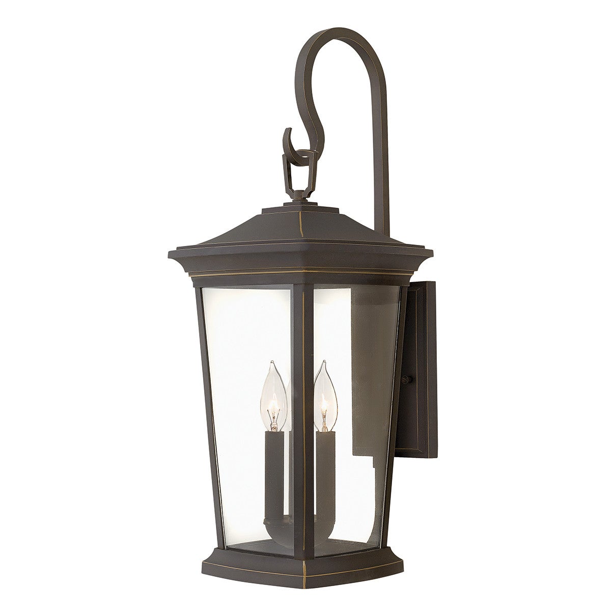 Applique extérieure Bromlay, 63.1 cm, bronze huilé, 3 éclairages