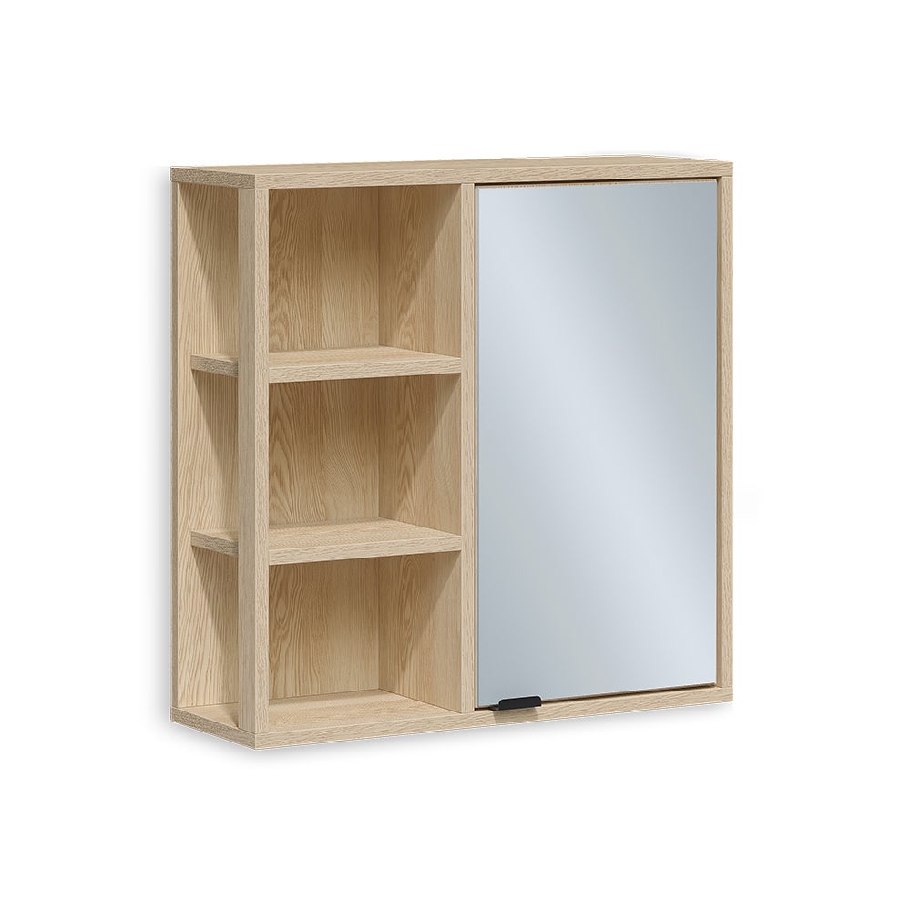 Vicco Szafka z lustrem w łazience Arven, Dąb, 60 x 60 cm