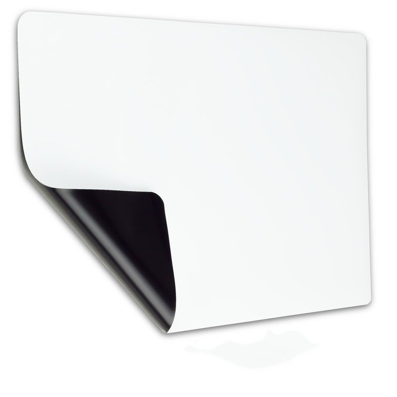 Tablica magnetyczna na lodówkę A3 i A4 – miękki magnetyczny materiał, powierzchnia łatwa do czyszczenia White A4