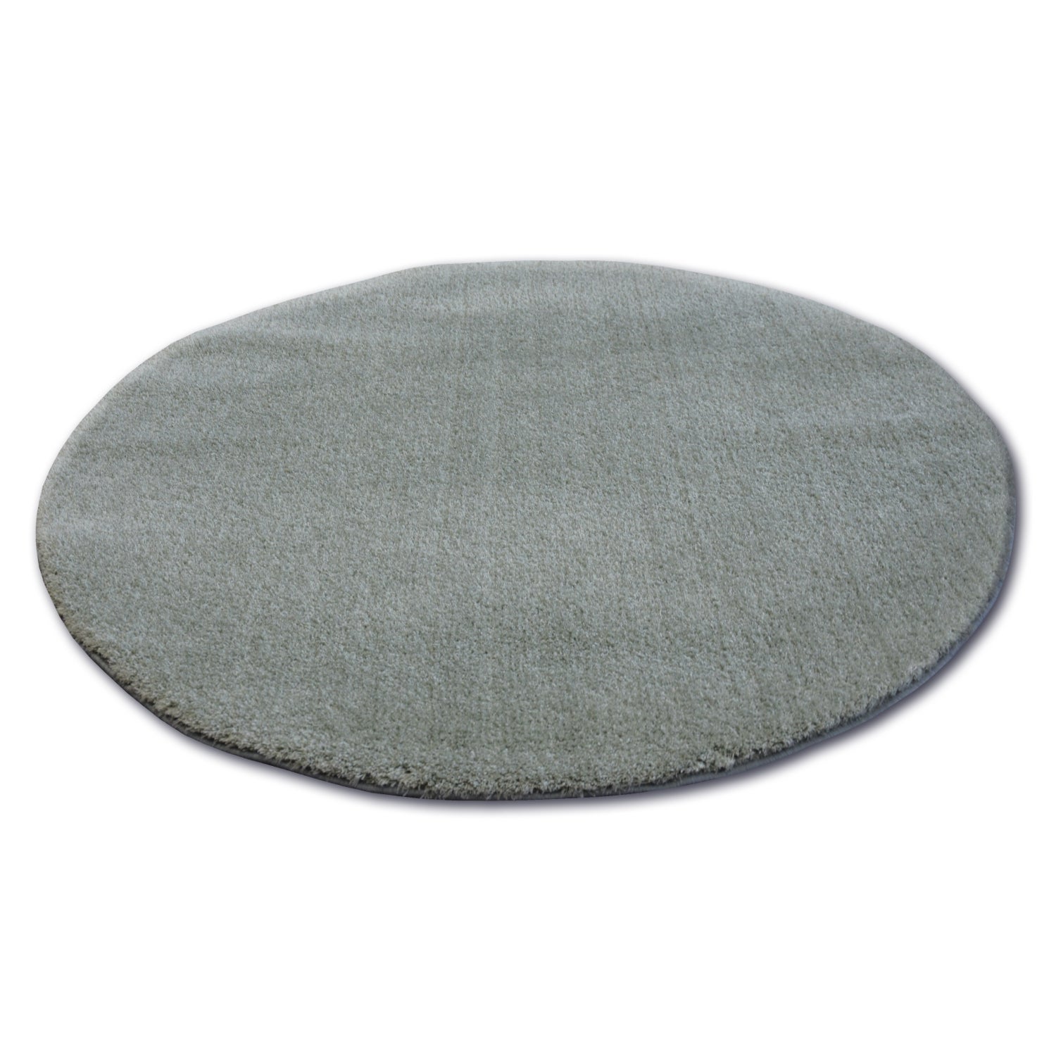 Dywan koło SHAGGY MICRO zieleń koło 120 cm