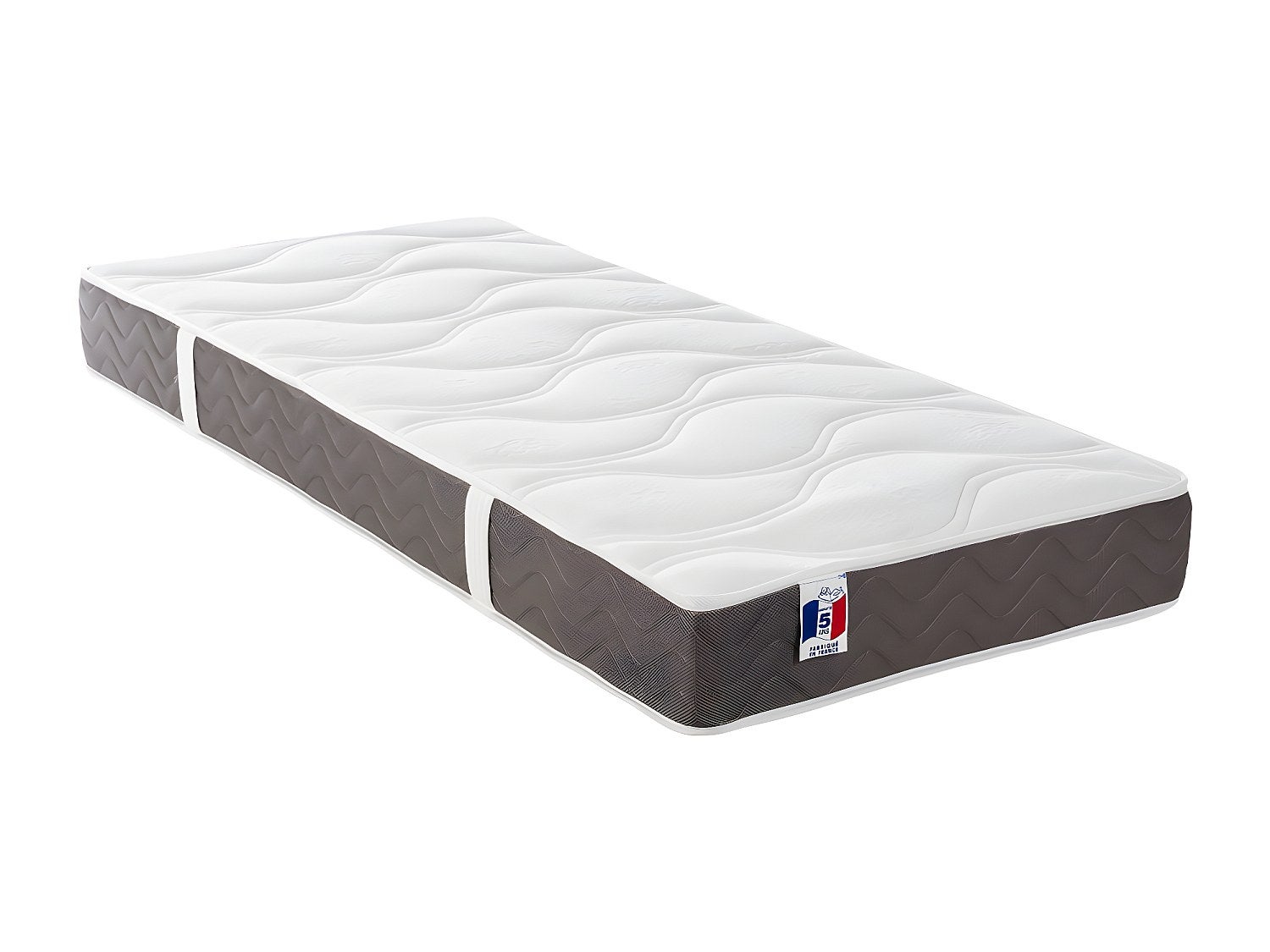 Materac typu relax 80 × 200 cm 100% lateks 3 strefy komfortu – VICTOIRE II marki Ysmée