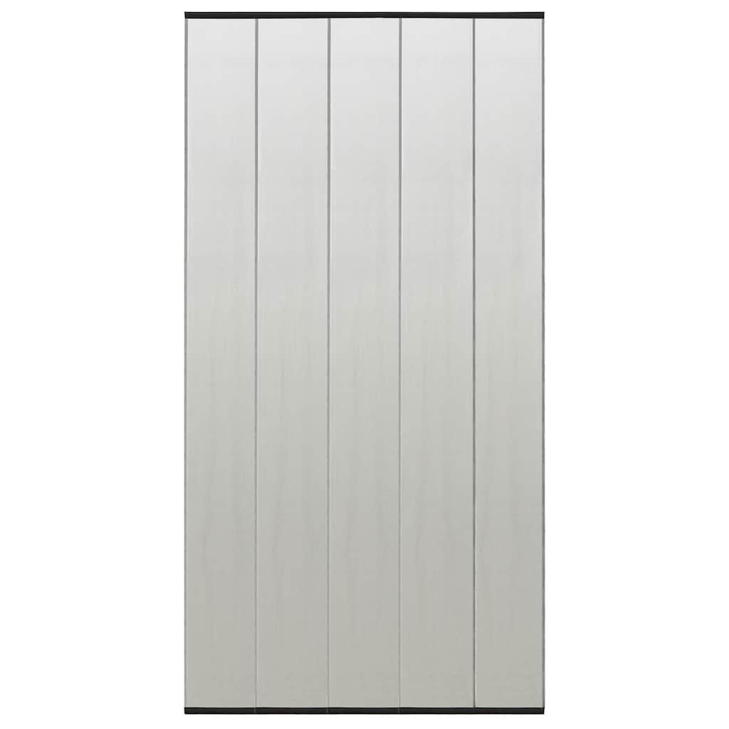 Moskitiera na drzwi, 5-panelowa, czarna, 120x240 cm vidaXL