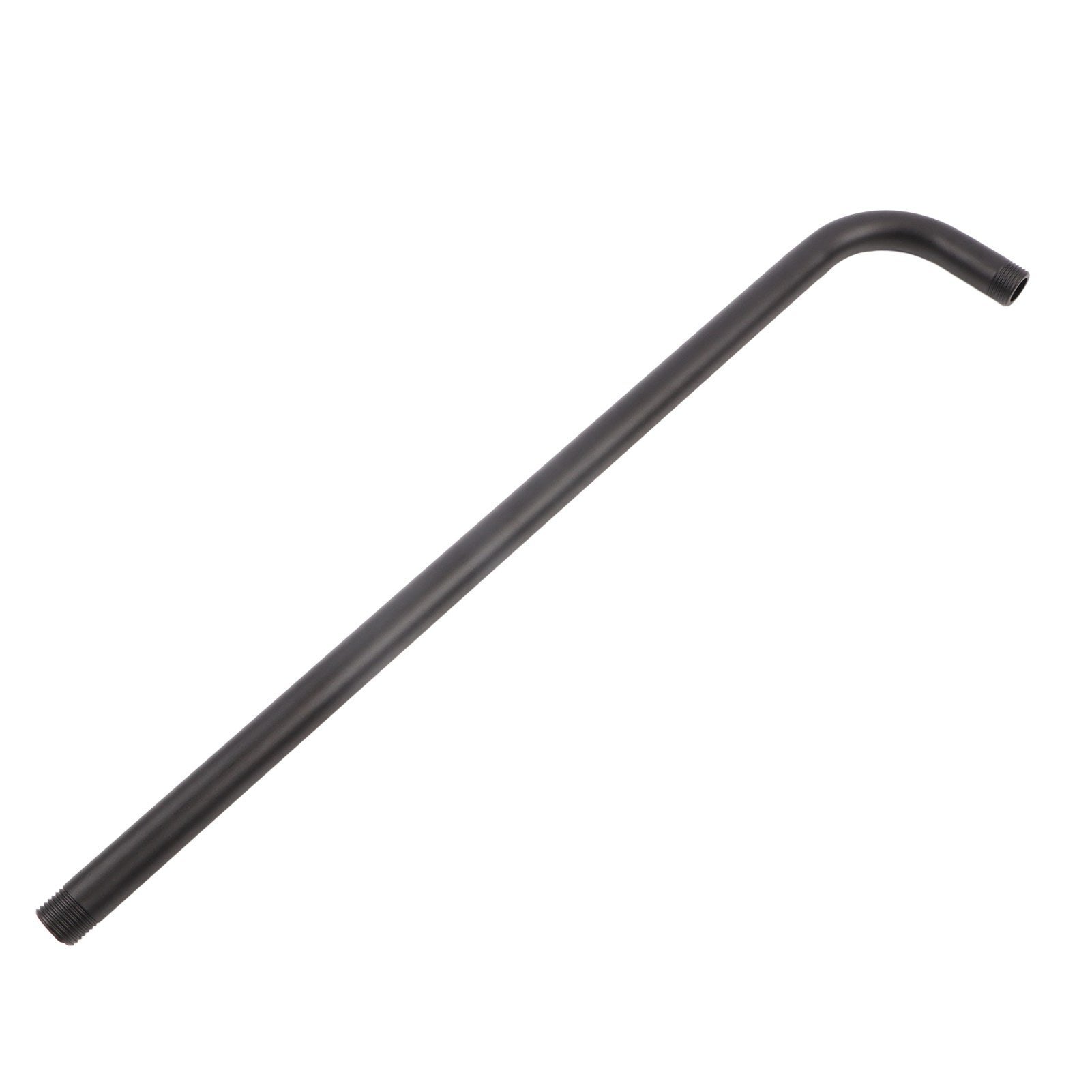 Uchwyty prysznicowe ze stali nierdzewnej, przedłużacz węża prysznicowego, akcesoria do materiału do łazienki, czarny 52 cm
