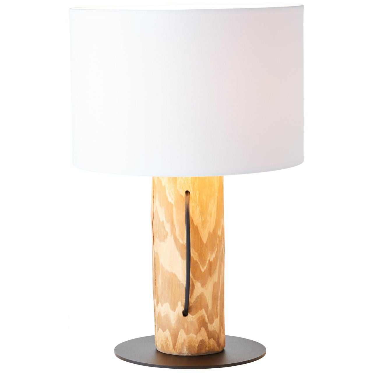 Bright Marty LED bar lamp 3 black sand/matt gold metal/bamboo bulbs 3x GU10, 10 W, żarówki LED w zestawie i wymienne