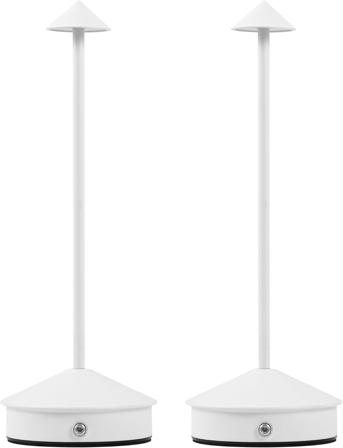 Przenośna lampa LED USB – regulowana intensywność za pomocą przełącznika ciśnieniowego, biała