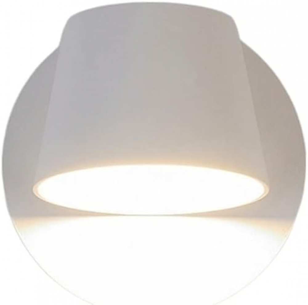 Nowoczesna, regulowana, elegancka i prosta lampa ścienna, lampka nocna do czytania (biała)