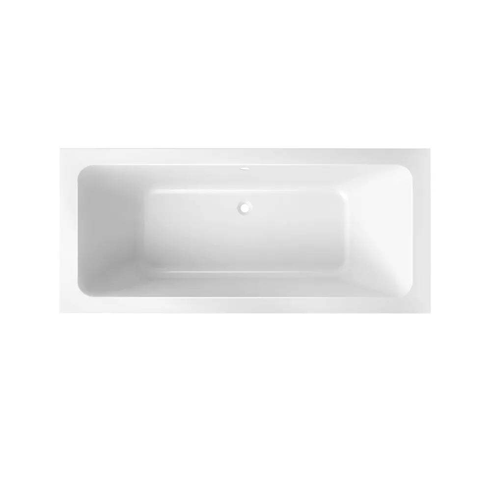 Wanna akrylowa Helmken Olympia 170x75 z akrylu lanego ze wzmocnionym korpusem z odpływem środkowym / 35100075