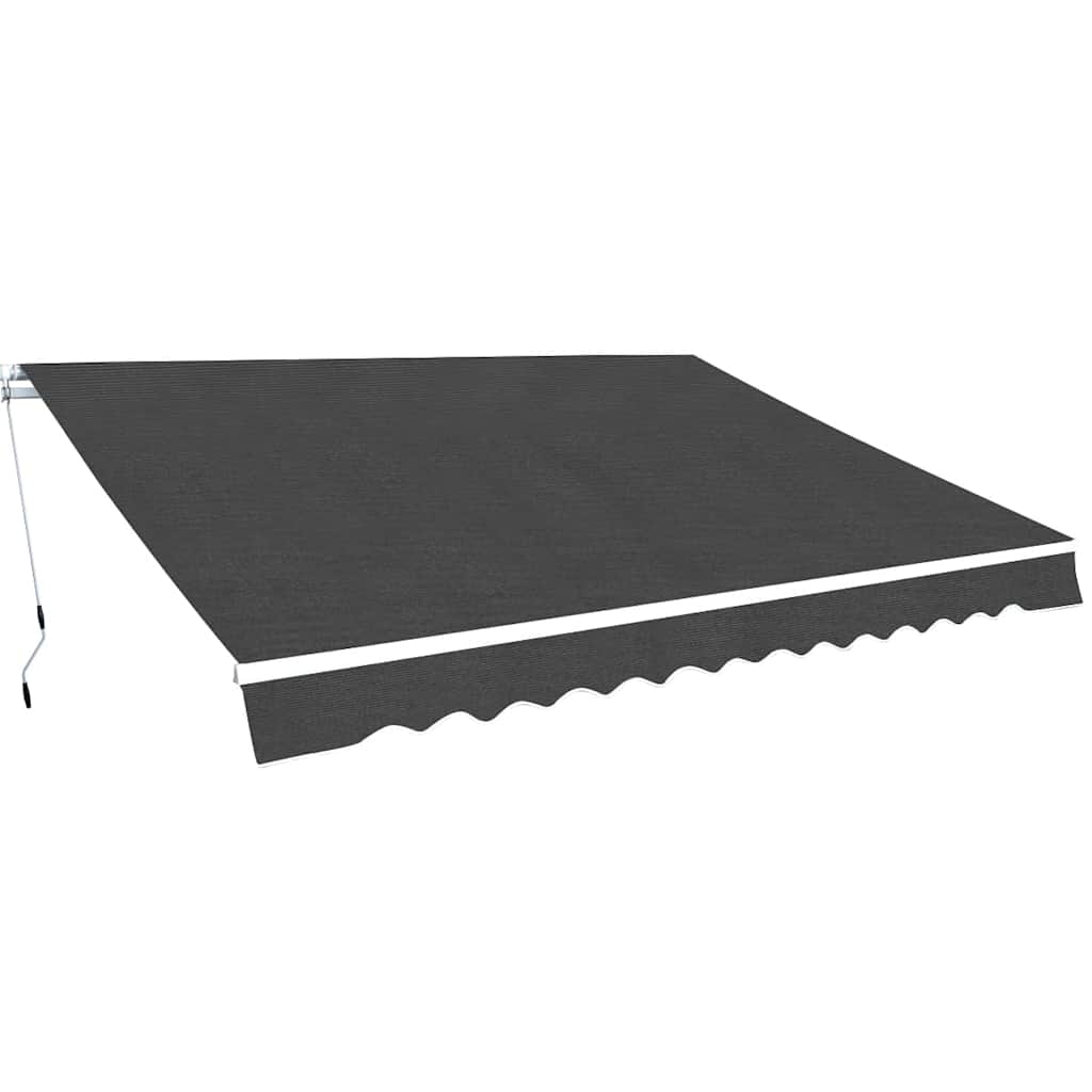 Markiza Tarasowa Zwijana 350x250 cm Antracytowa na Taras