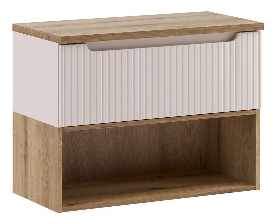 Zestaw mebli łazienkowych 80cm z blatem