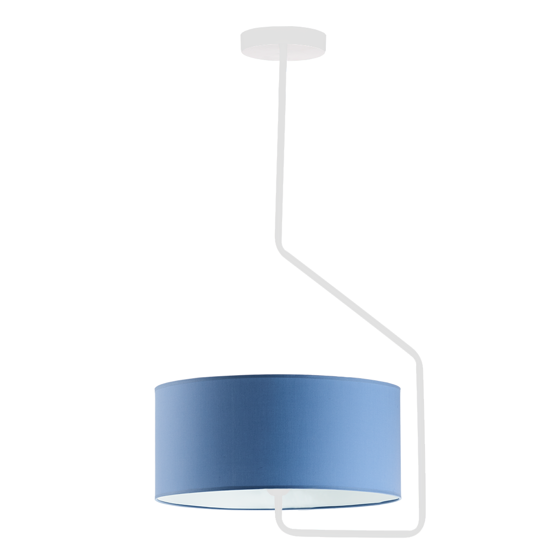 Lampa sufitowa żyrandol lampa wisząca z abażurem walec MARK