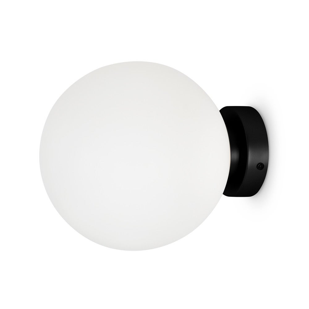 Lampa ścienna biały okrągły klosz Basic form Maytoni MOD321WL-01B1