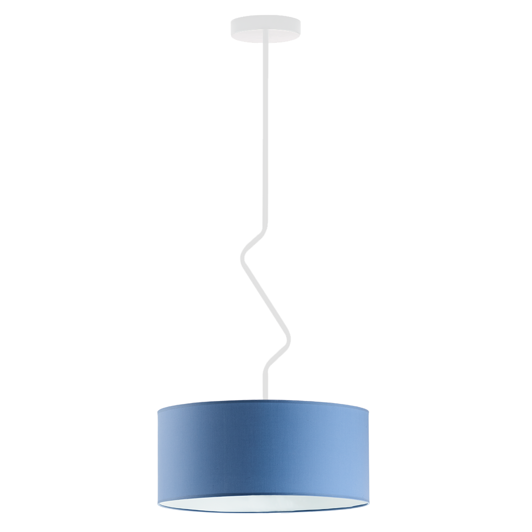 Lampa sufitowa żyrandol lampa wisząca z abażurem walec VESSO