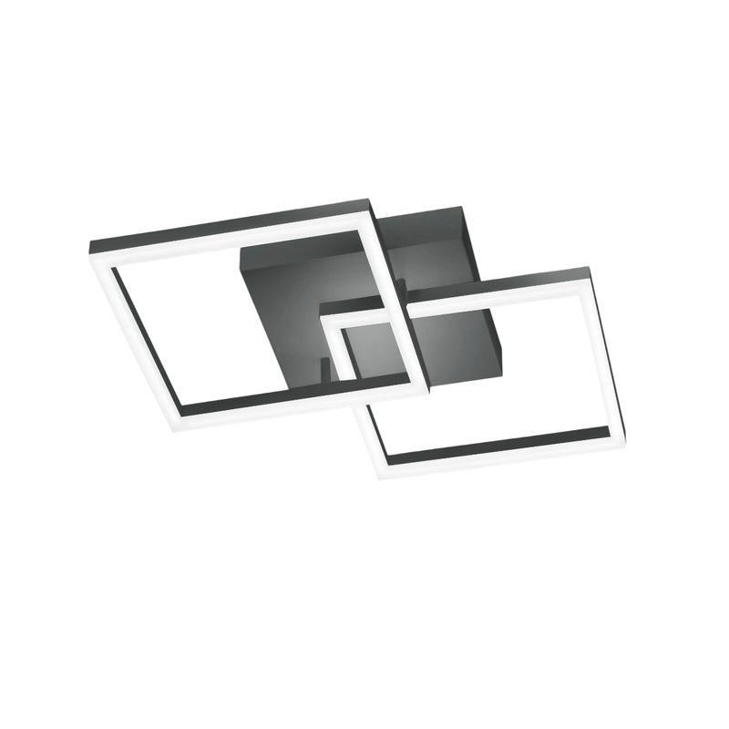 BARD nowoczesna lampa sufitowa LED 39W antracytowa 3394-29-282 Fabas Luce