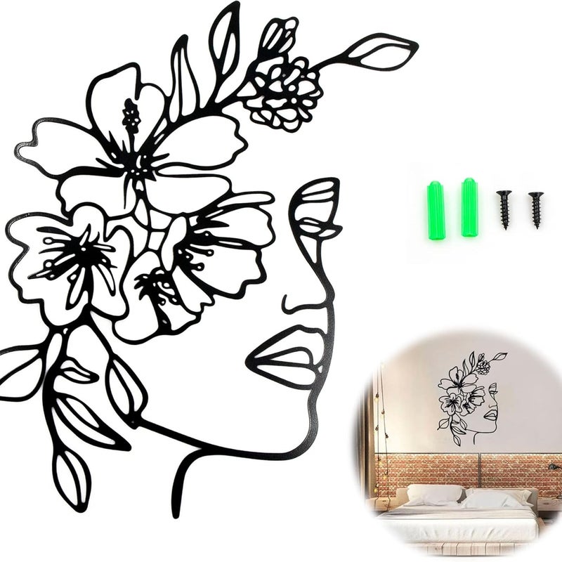 Minimalistyczny rysunek kobiety – sztuka ścienna 30x40 cm, unikalna linia kobiecego ciała, nowoczesna dekoracja do salonu, biura i łazienki