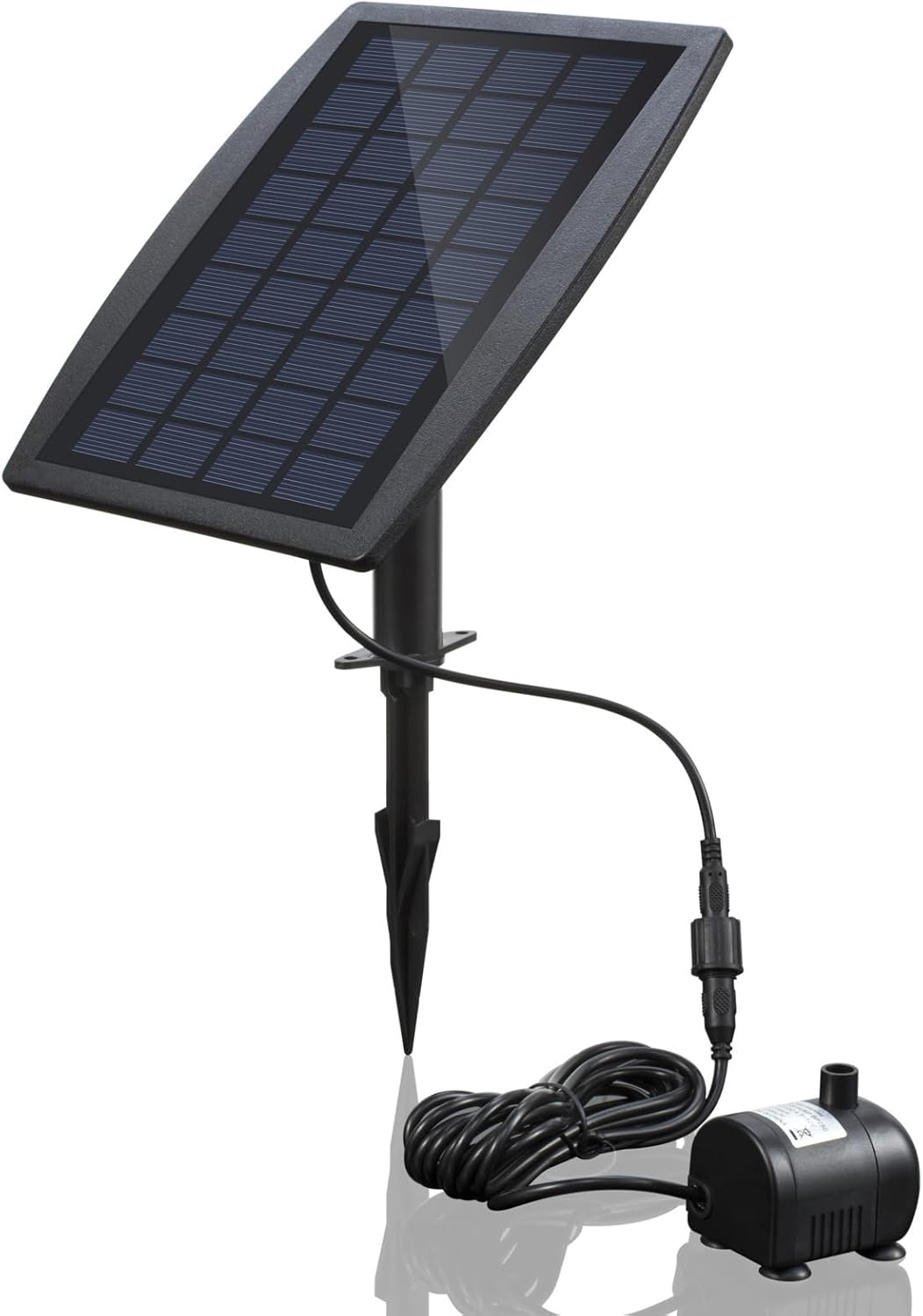 Pompa solarna fontannowa z panelem 2,5W do fontanny dla ptaków na patio, do ogrodu, dekoracji akwarium MY04