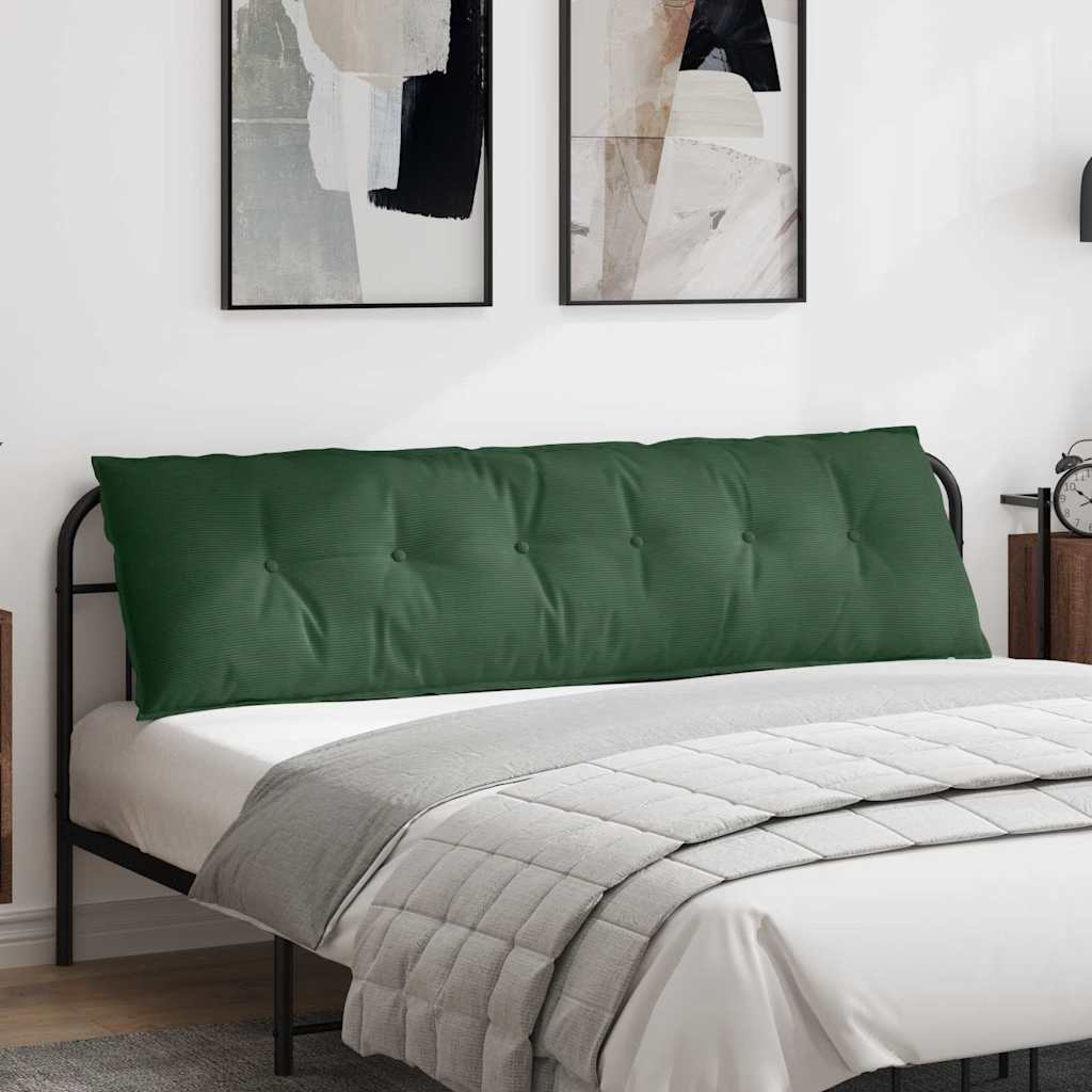 Poduszka na plecy Zielony dżungli 180 x 50 cm vidaXL