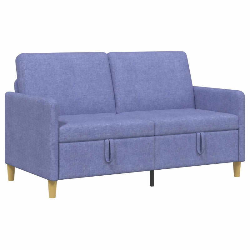 Sofa z miejscem do przechowywania Niebieski dżins