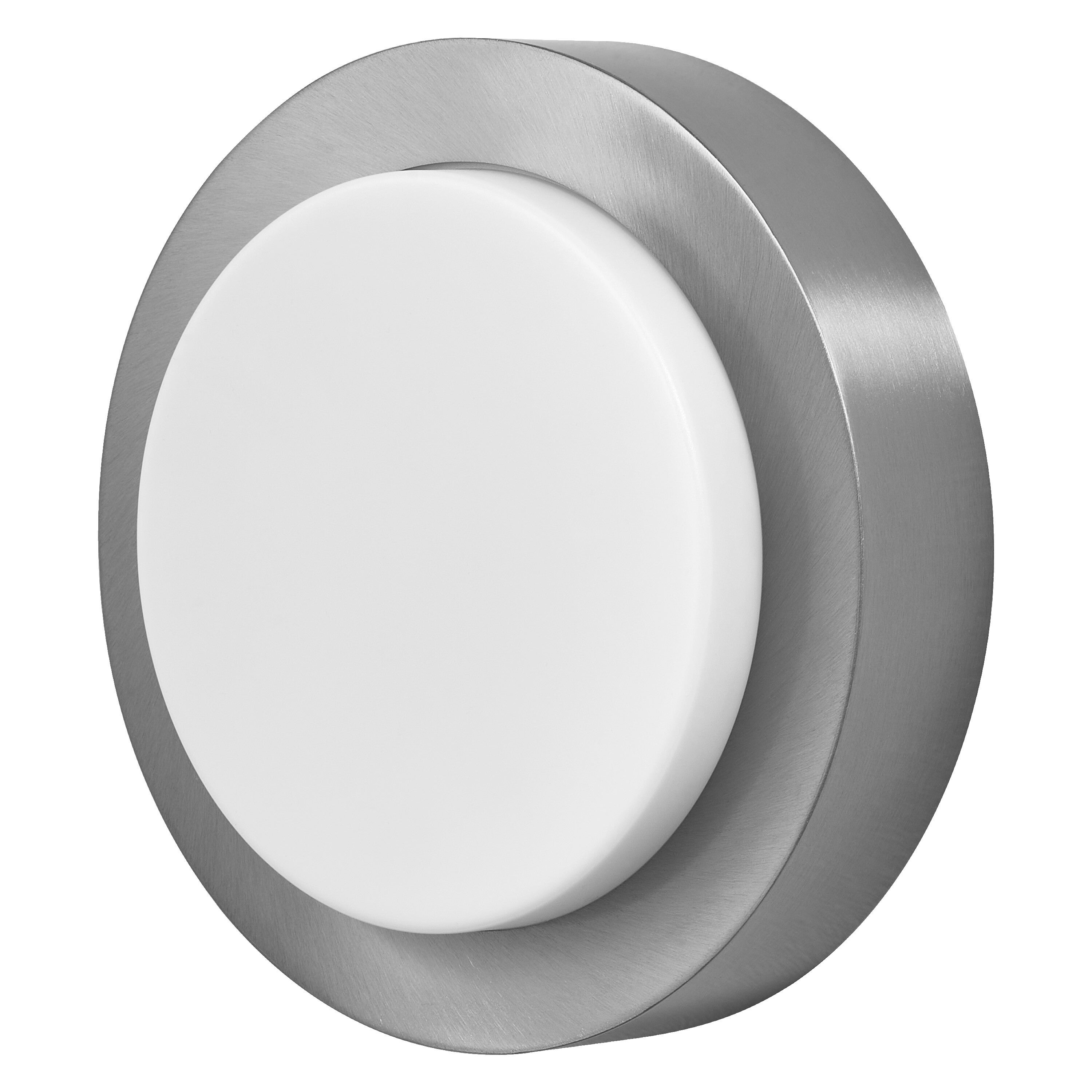 OSRAM ENDURA STYLE DISC lampa ścienna zewnętrzna stal nierdzewna 8W