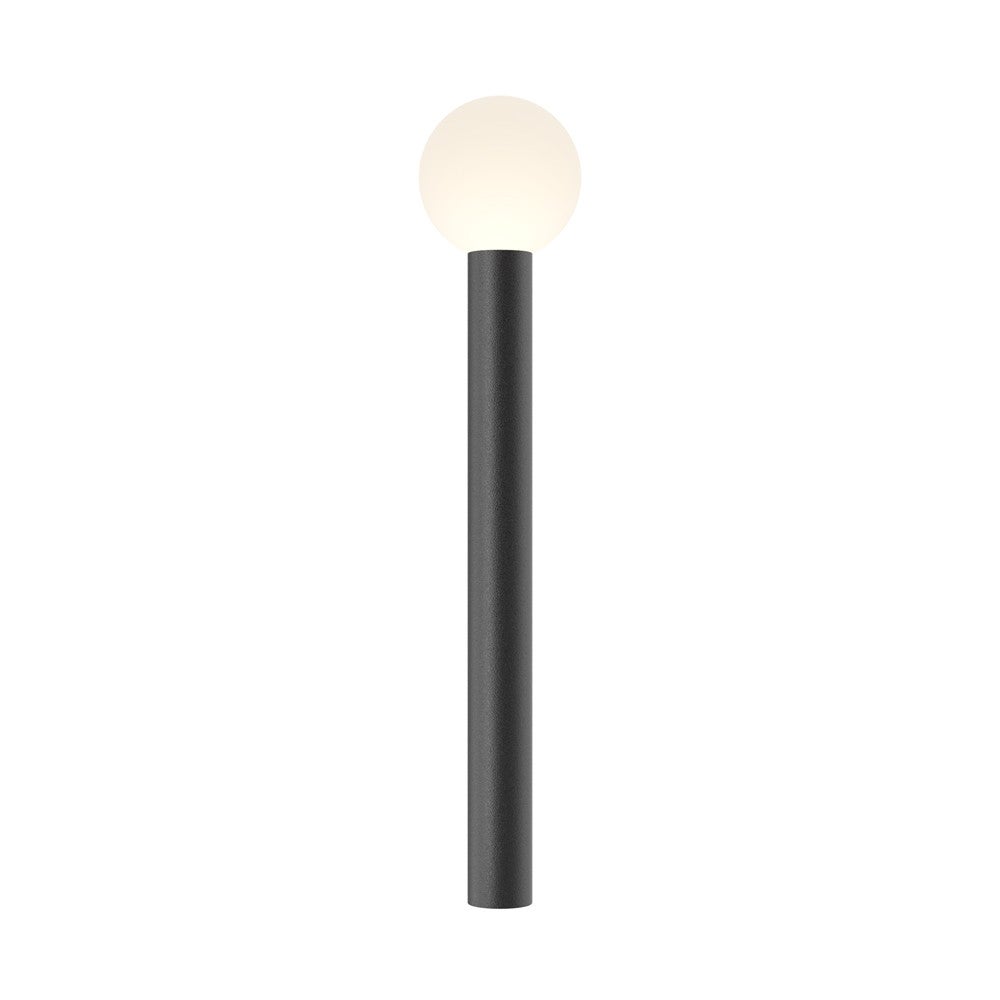 Lampa ogrodowa stojąca Bold czarno-biała 1xE27x60W IP54 wym: 80 x 20 x 20 cm aluminium Maytoni
