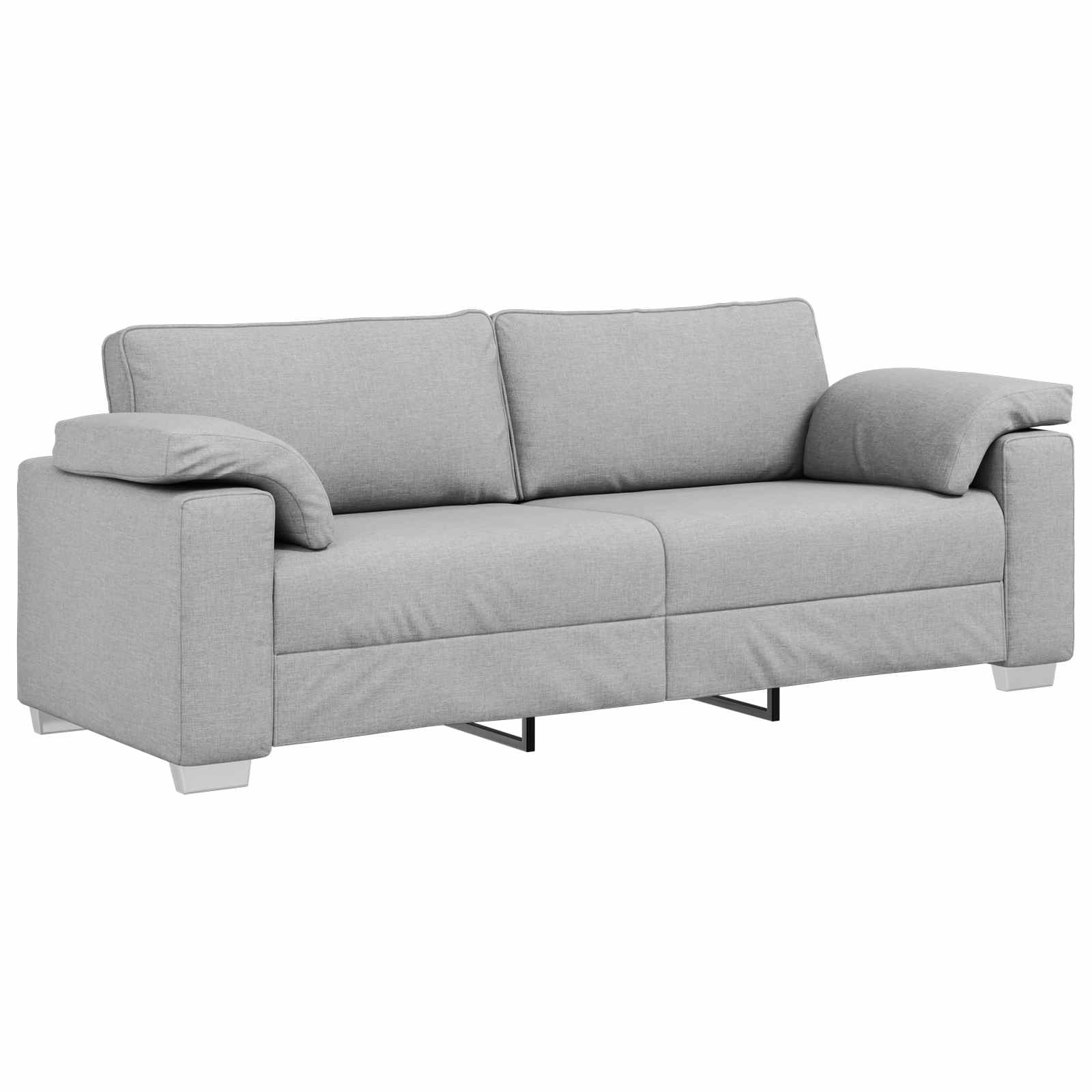 Sofa 3-osobowa Szary chmur 220 cm tkanina