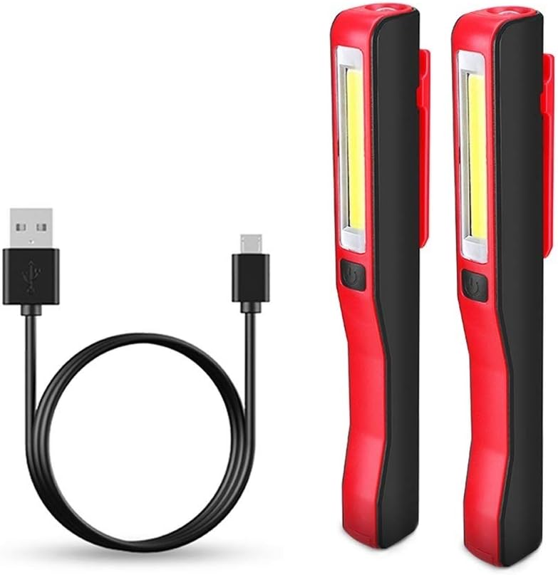 Akumulatorowa lampa robocza LED 30 W z podtrzymaniem bateryjnym, 3 tryby, lampa kempingowa COB z USB, wodoodporna do garaży i wędkowania
