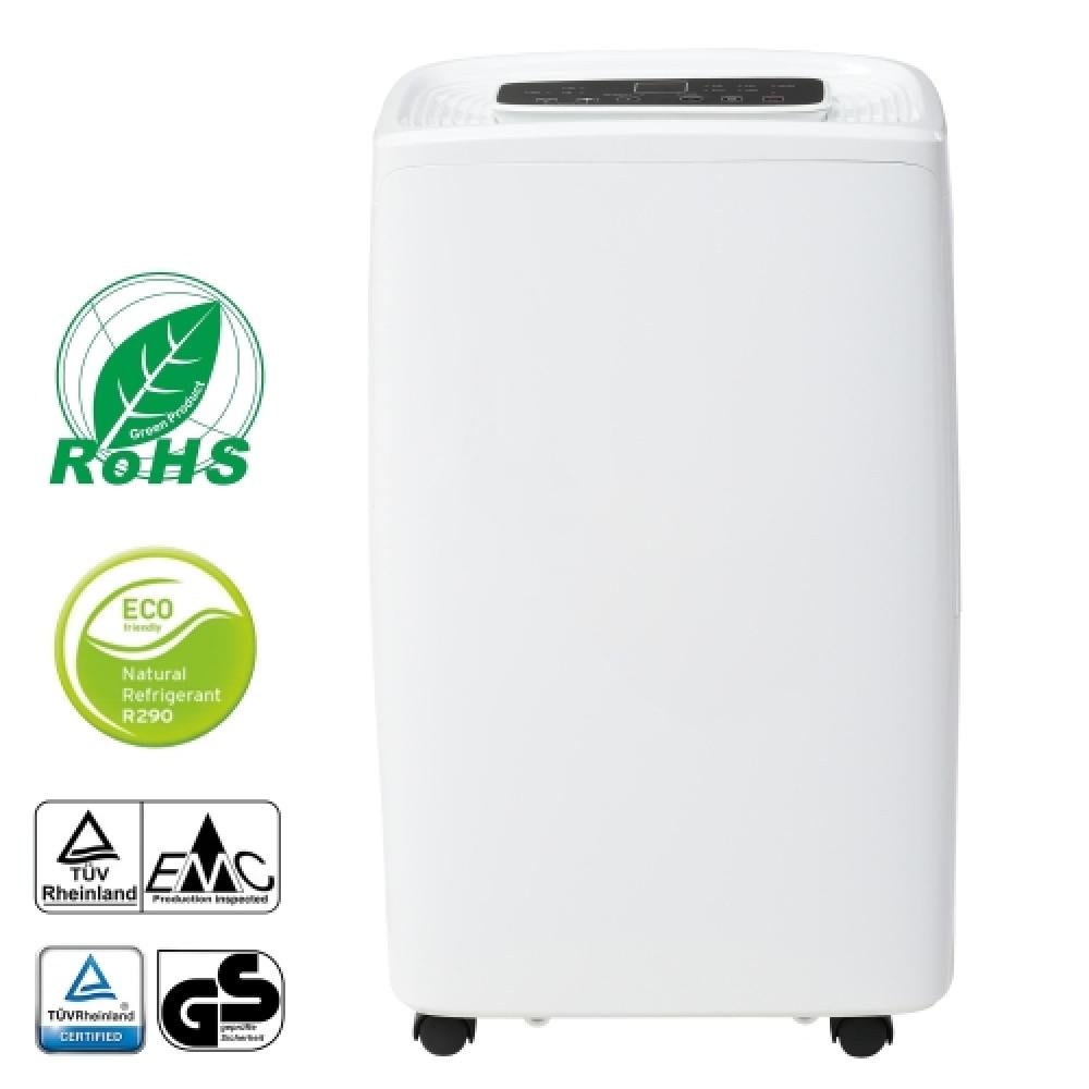 Osuszacz powietrza 3 w 1, 12 l, do 15 m² – oczyszczacz, suszarka do ubrań, zbiornik 1,5 l, timer, LED, chroni przed pleśnią i wilgocią.