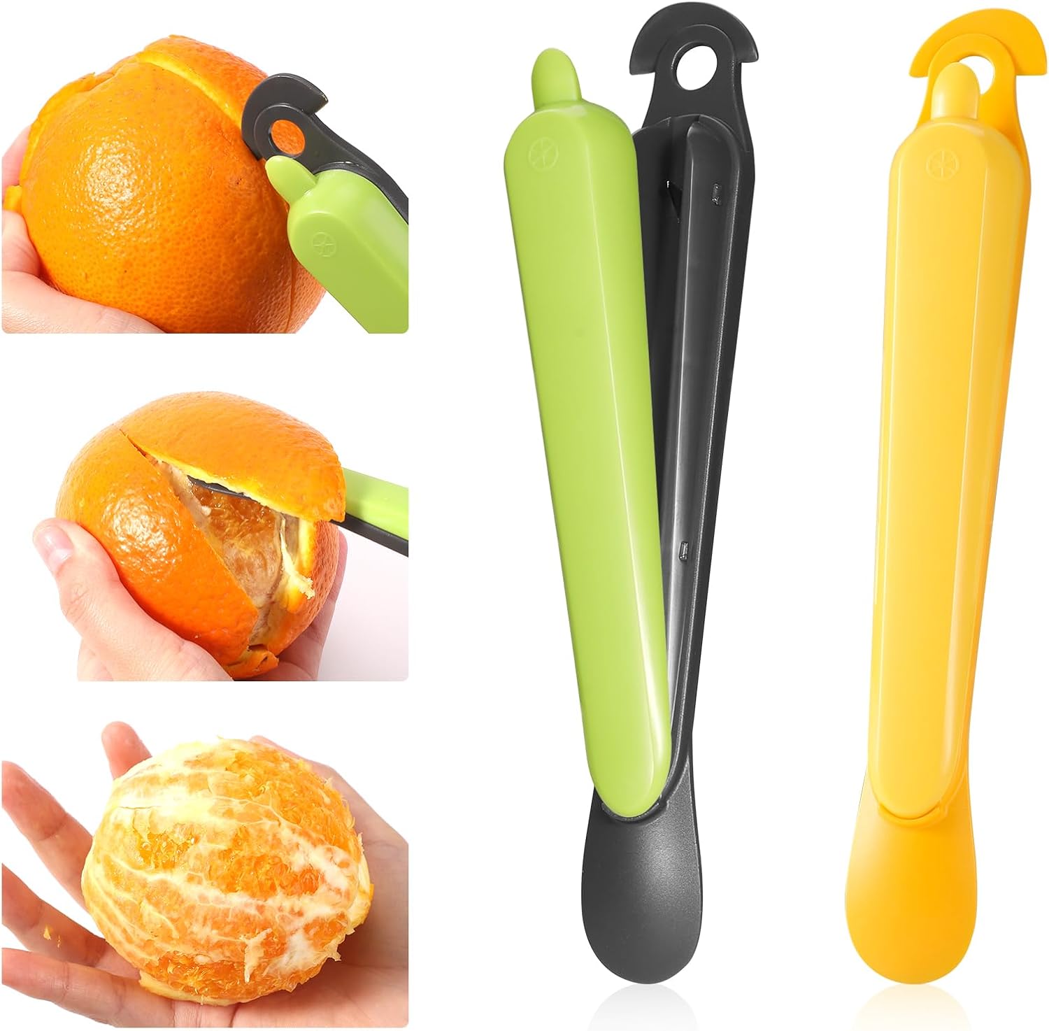 szt Obierak do pomarańczy obierak do owoców ze stali nierdzewnej gadżety kuchenne obierak do pomarańczy narzędzie do obierania pomelo łatwe obierania