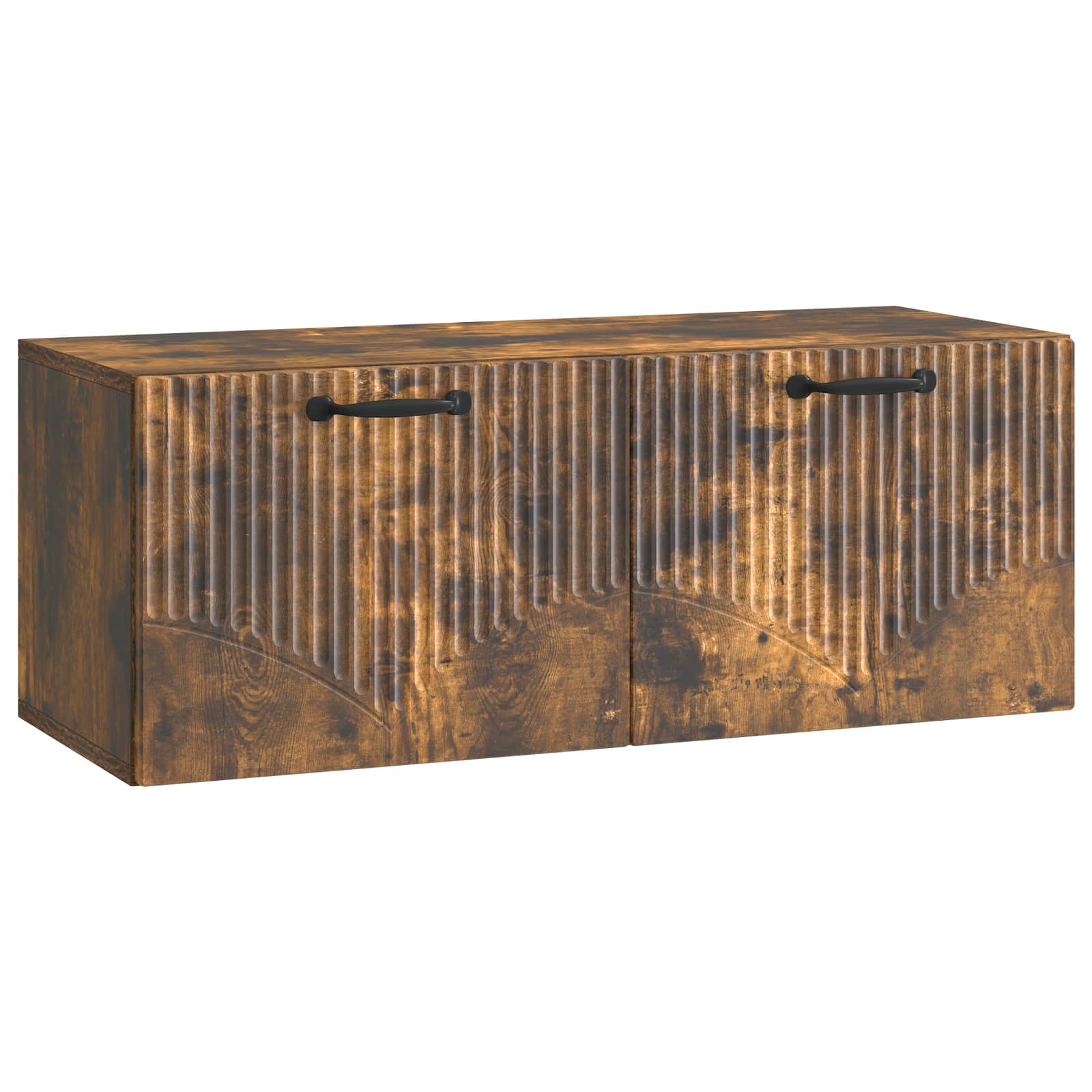 Szafka RTV montowana na ścianie Dąb wędzony 78,5 x 31 x 30 cm