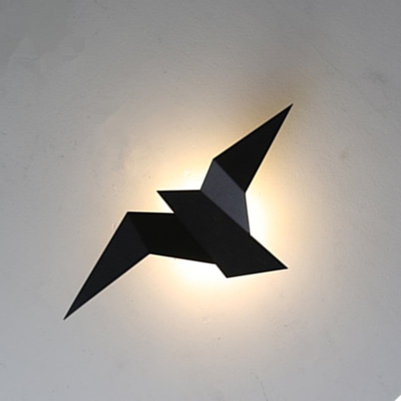 Nordic LED Bird Wall lampy Dekoracje ścienne do sypialni Wewnętrzne oświetlenie ścienne Nowoczesne oprawy oświetleniowe do sypialni - Ciepłe światło