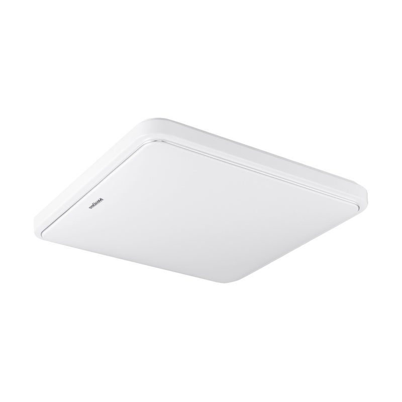 Plafon łazienkowy nowoczesny biały kwadratowy 28cm neutralna barwa LED 20W SOLA Struhm