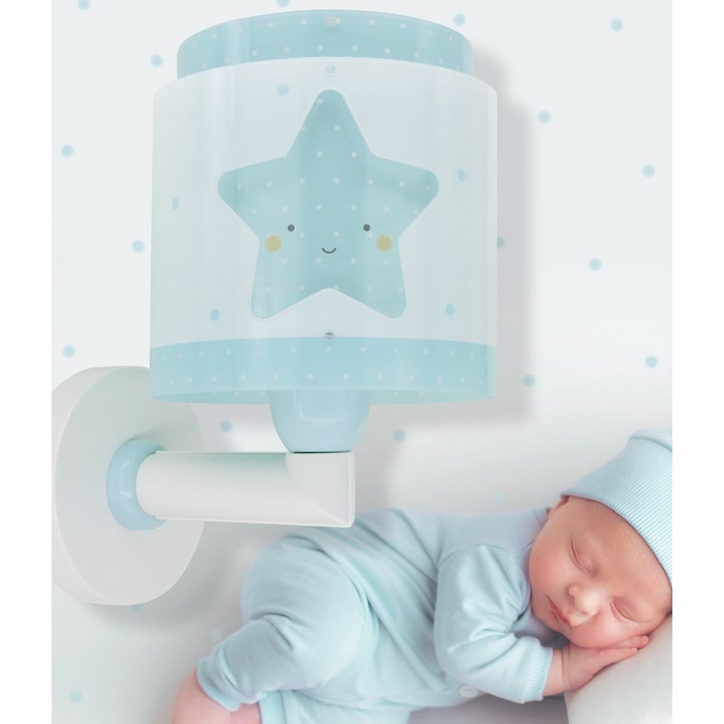 Kinkiet Baby Dreams - Gwiazda dla dzieci niebieska