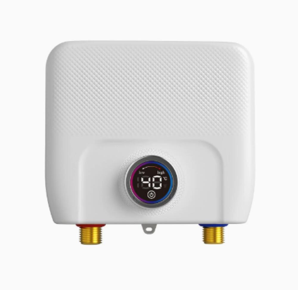 Elektryczny podgrzewacz wody 220 V, 6500 W, bez zbiornikowy elektryczny podgrzewacz wody, mały elektryczny podgrzewacz wody z wyświetlaczem cyfrowym