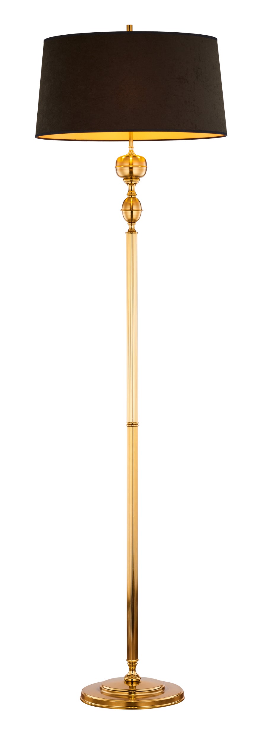 Lampa stojąca BATUMI złota 1xE27x20W metal wym:177x50x50cm IP20 Jupiter