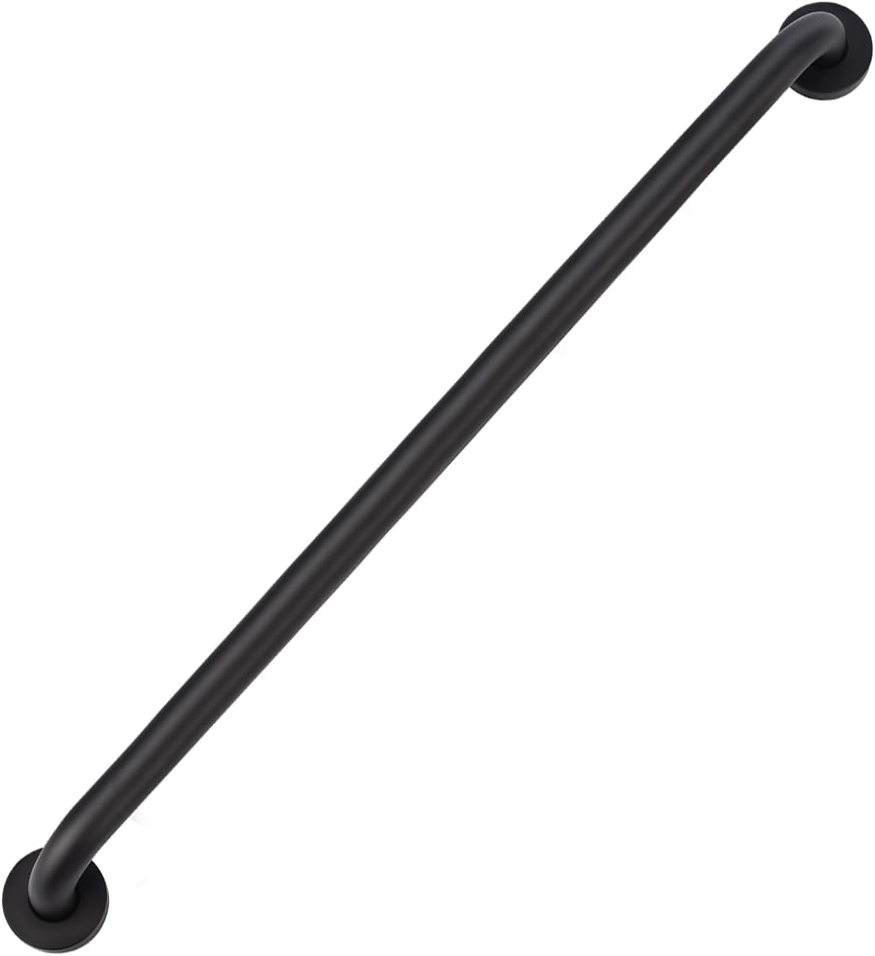 Poręcz łazienkowa 60 cm, antypoślizgowa, ze stali nierdzewnej 201, czarna, olejowana, poręcz do wanny, toalety, kuchni, sypialni