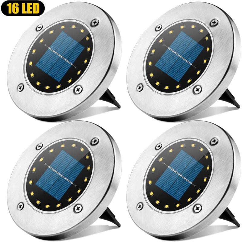 Zewnętrzna lampa solarna LED reflektor solarny ogrodowy wodoodporny lampka dekoracyjna do trawnika ścieżki ogrodu tarasu podwórza biała sztuki