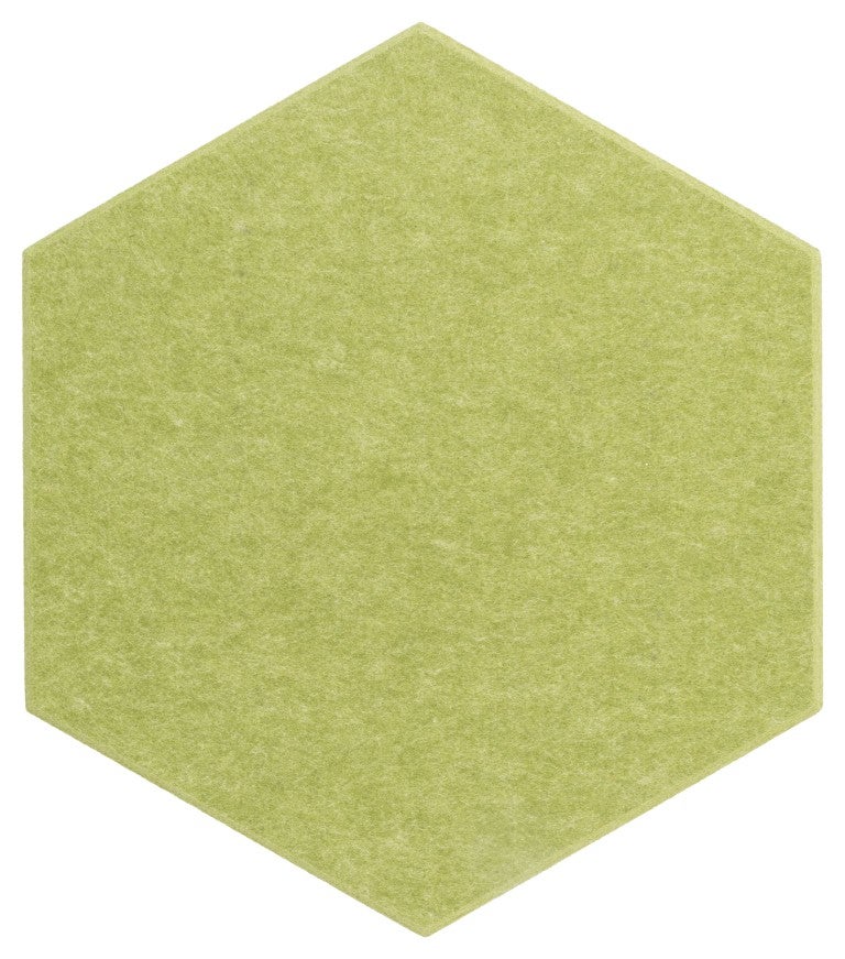 Płytka filcowa Multidecor Felly 40x46cm heksagon zielony, cena za 2 szt.