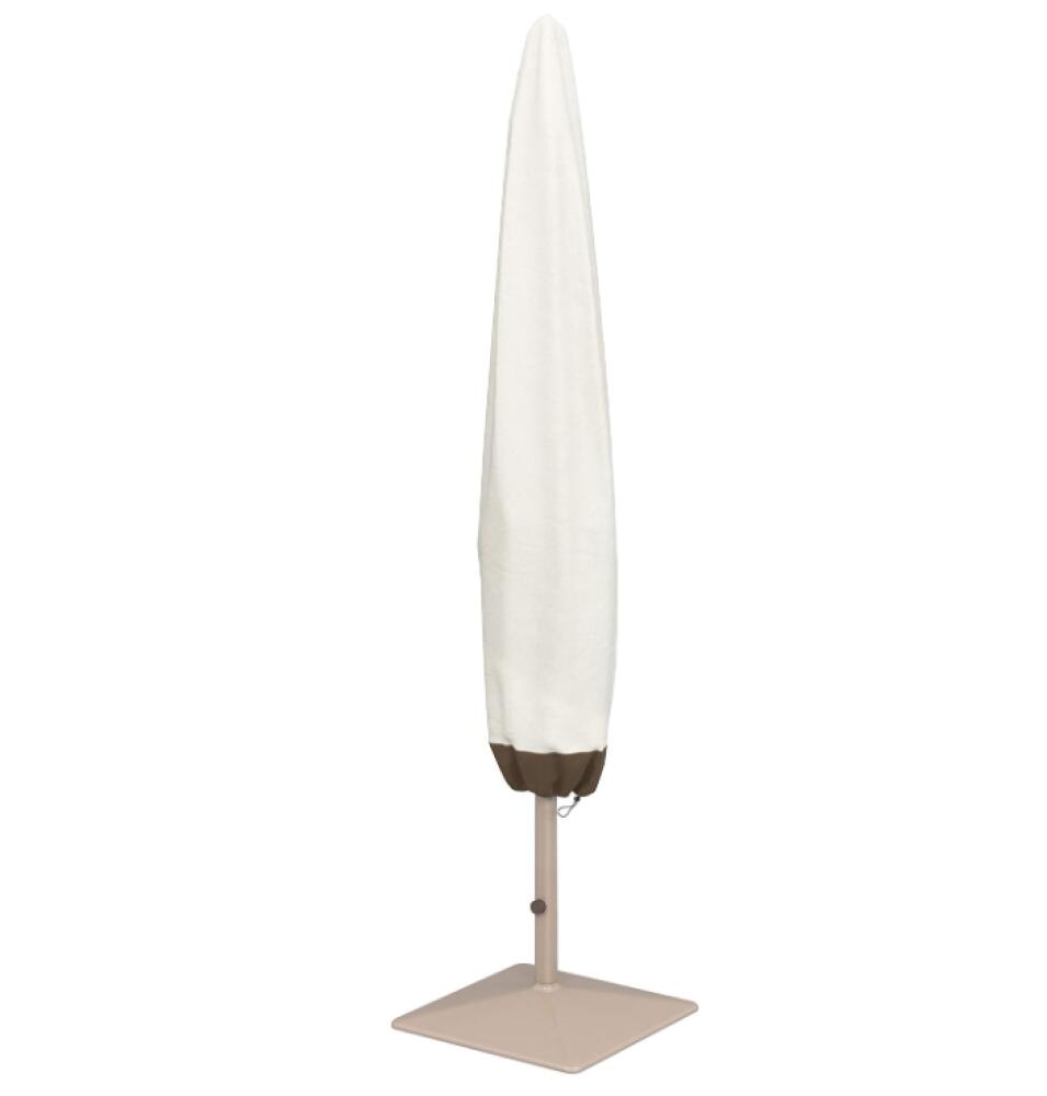 Pokrowiec na parasol, 200*55/60 cm, beżowy + jasnobrązowy