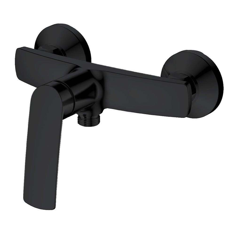 Grifo de Ducha monomando BLA acabado negro mate fabricado en latón