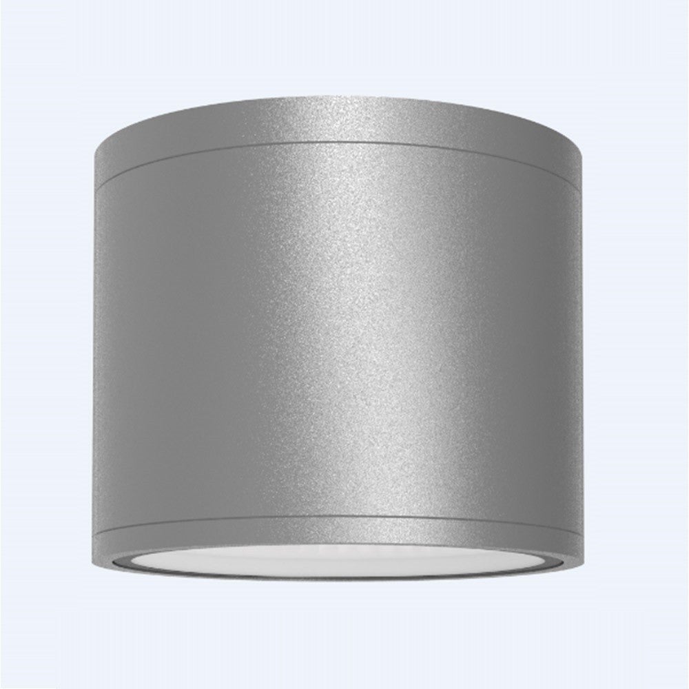 Zewnętrzna lampa sufitowa LED Porto ciemnoszara 12W 3000K IP65 IK08 Ø14,5cm Iberlamp