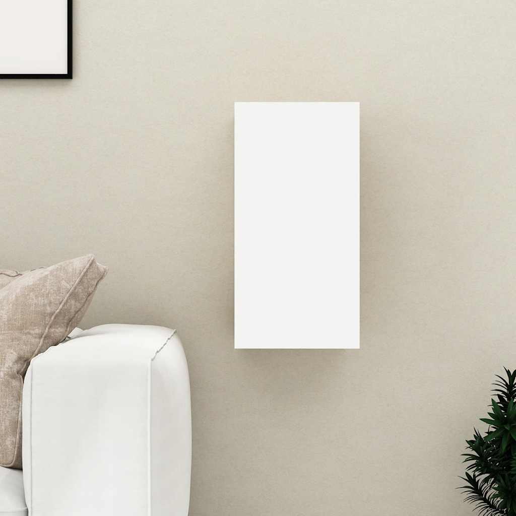 Szafka TV, biała, 30,5x30x60 cm, materiał drewnopochodny
