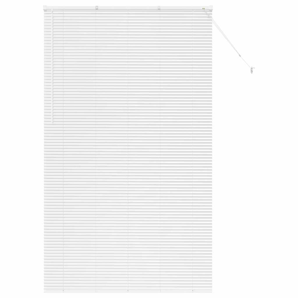 Żaluzja Wenecka Aluminiowa 130x220 cm Biała Okienna do Salonu