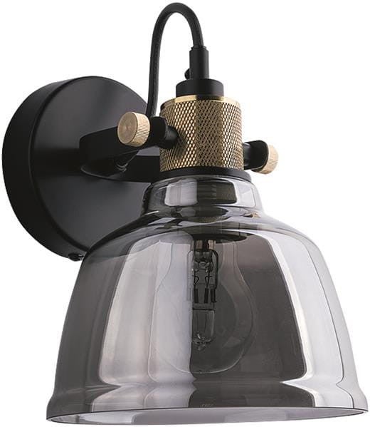 Lampa ścienna kinkiet LED Nowodvorski AMALFI srebrny, szkło 9154