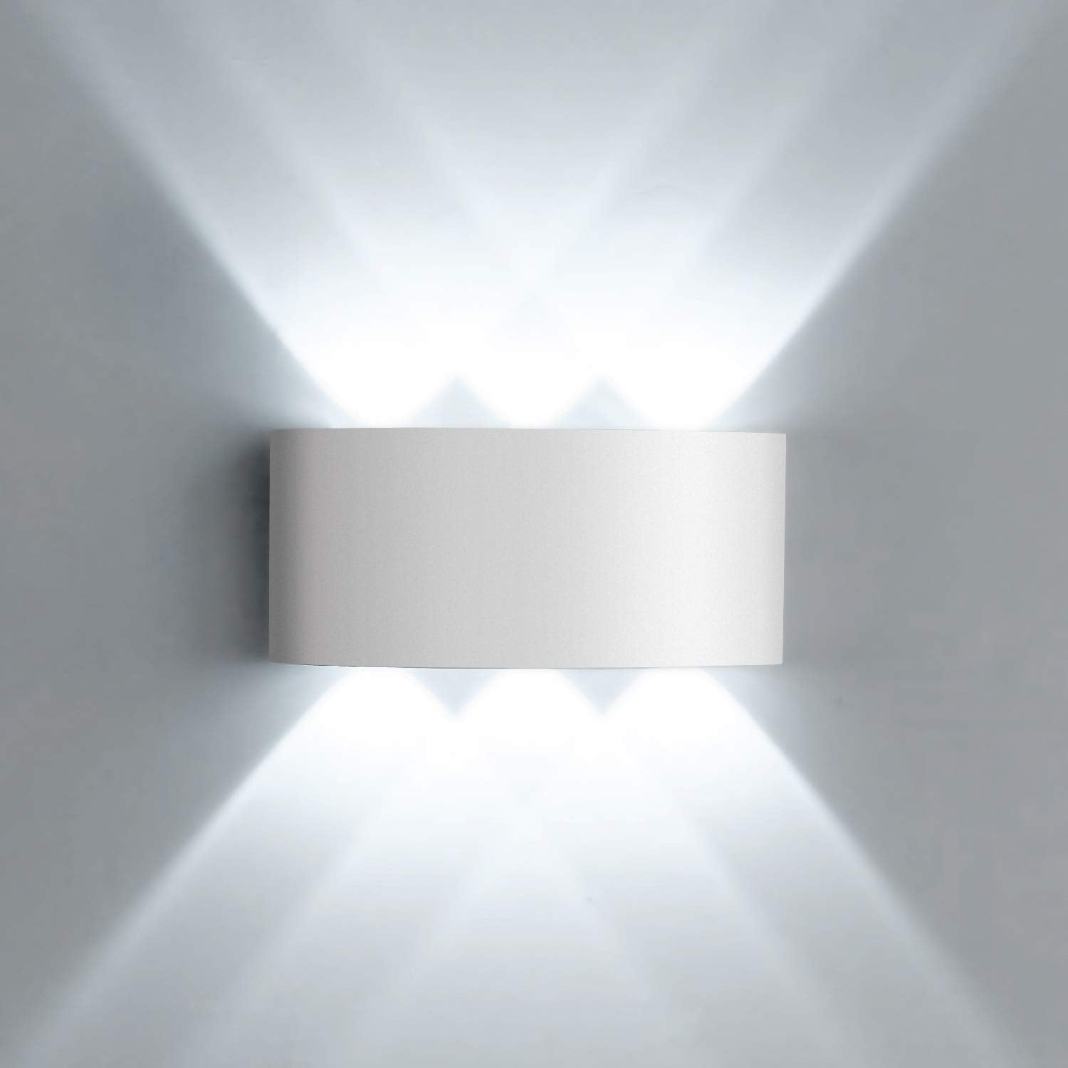 Wewnętrzna lampa ścienna LED o mocy 6 W, w nowoczesnym stylu nordyckim, światło białe, do salonu, sypialni, na schody, do korytarza