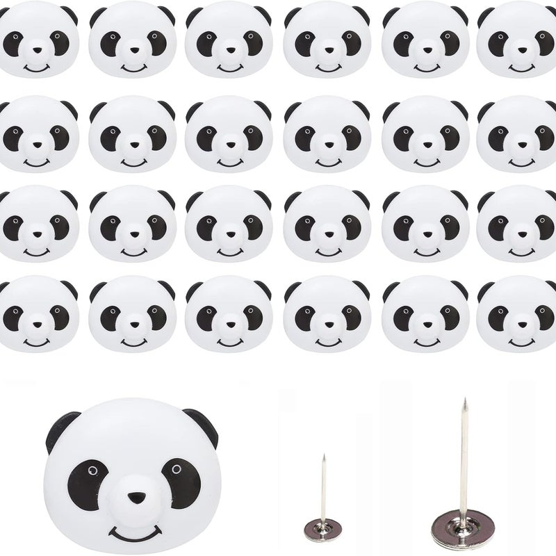 Zestaw 24 Klipsów do Kołdry Panda – Urocze Plastikowe Klamerki do Poszewek i Bielizny
