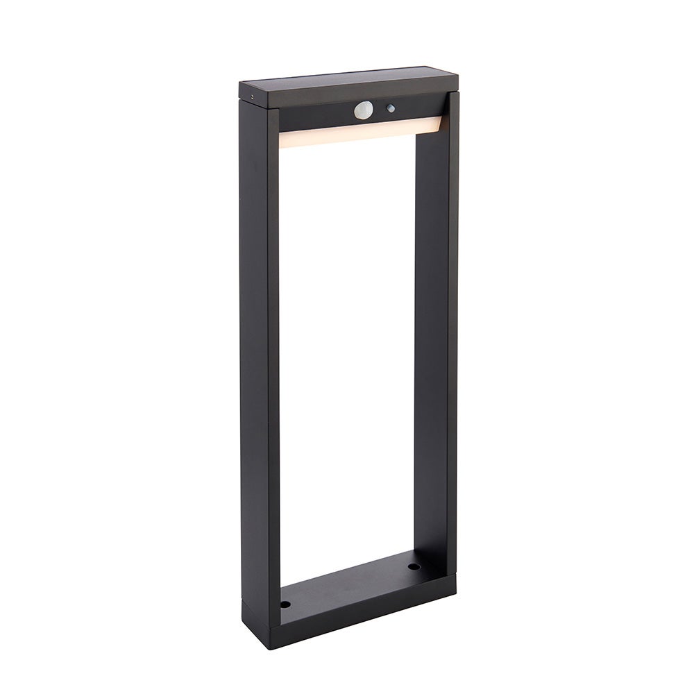 Lampa ogrodowa solarna LED DANNAH 5,88W 3000K 320lm aluminium czarno-biała wym:50x20x6cm IP44 Endon