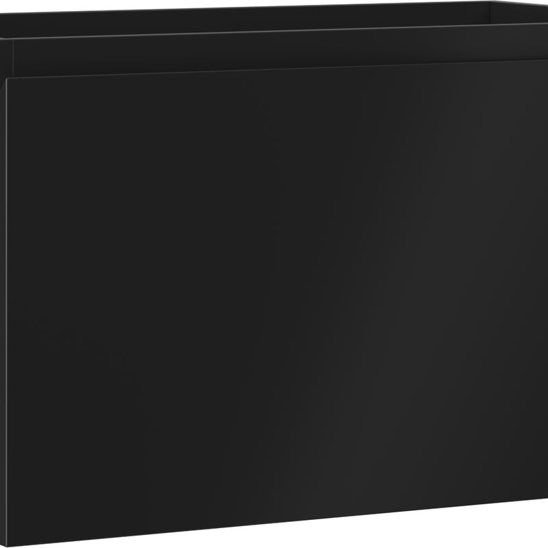 Mexen Orio szafka łazienkowa podumywalkowa 80 cm, 1 szuflada, czarna mat - 91A10-08047-1-BF71